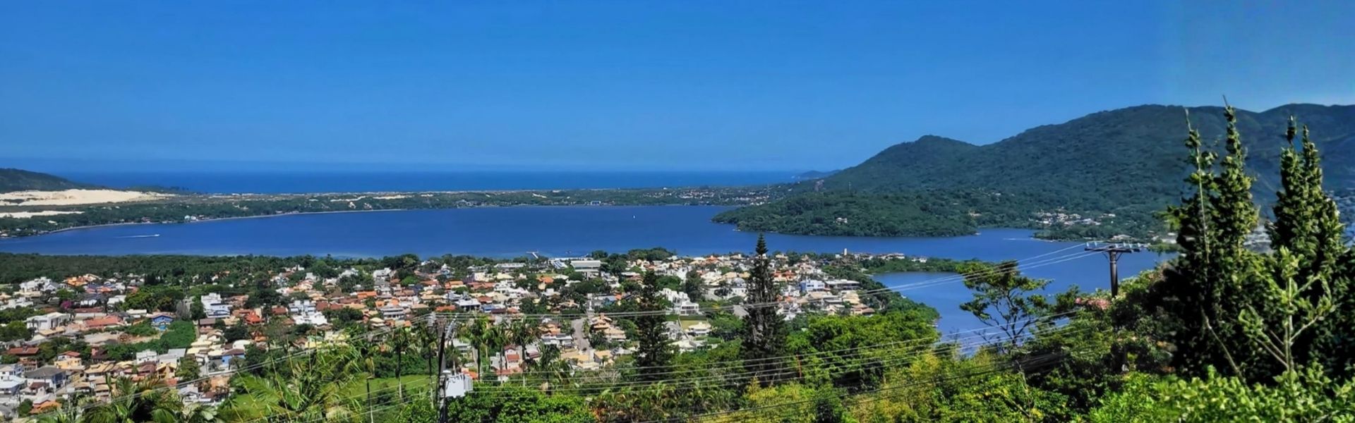 Lagoa da Conceição vista do mirante